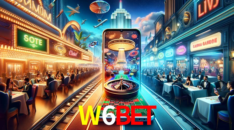APP oficial da W6BET para mobile